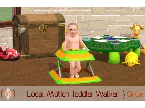 Local Motion Toddler Walker - The Sims 3 Custom Content
