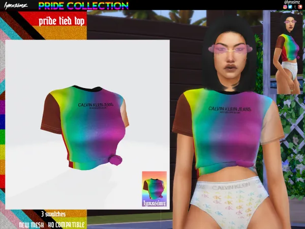 Alpha lynxsimz pridetiedtop - The Sims 4 Custom Content