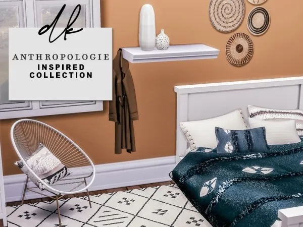 Alpha Anthropologie Inspired Collection - The Sims 4 Custom Content