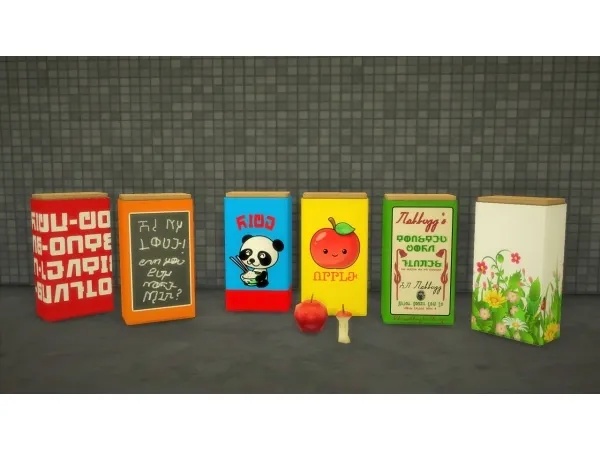 Maxis Match kitchen canisters rc of loree sims4s mesh (included - The Sims 4 Custom Content