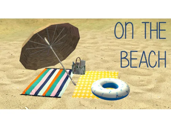 On The Beach - The Sims 2 Custom Content