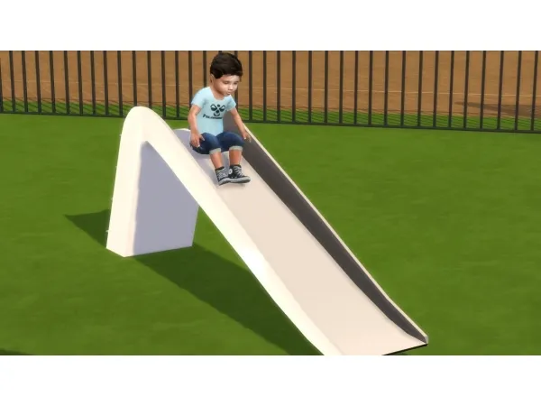 Maxis Match Functional Toddler Slide sims by nordica - The Sims 4 Custom Content