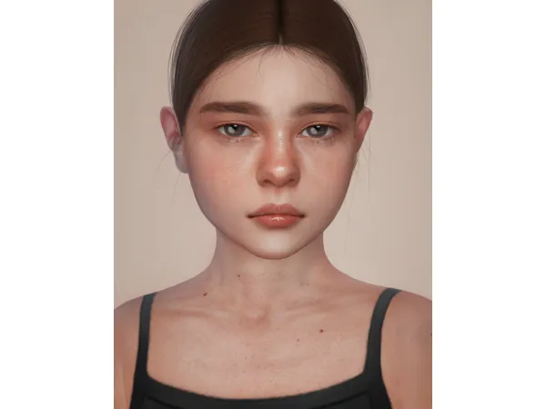 Alpha kids and toddlers skin N2 by sims3melancholic - The Sims 4 Custom Content