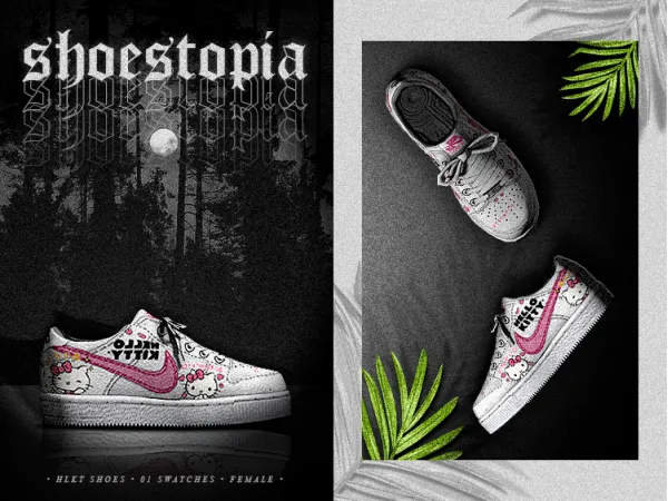 Alpha shoestopia hlkt shoes by shoestopia - The Sims 4 custom content