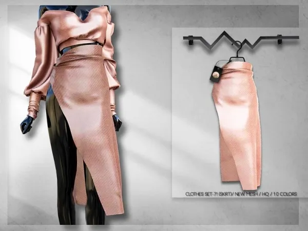 Alpha busra tr's Clothes SET 71 (SKIRT) BD275 - The Sims 4 Custom Content