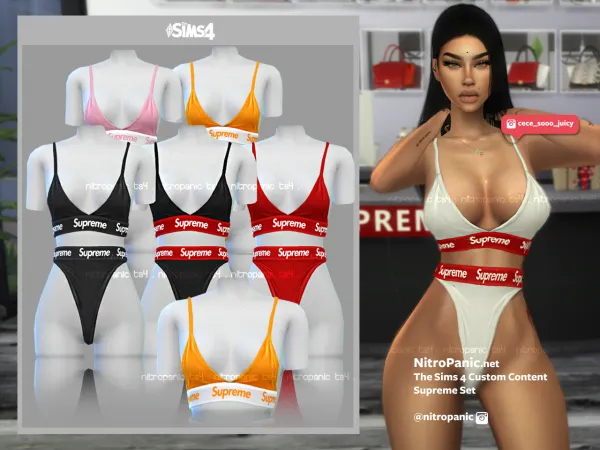 Alpha Supreme Set (TOP) - The Sims 4 Custom Content