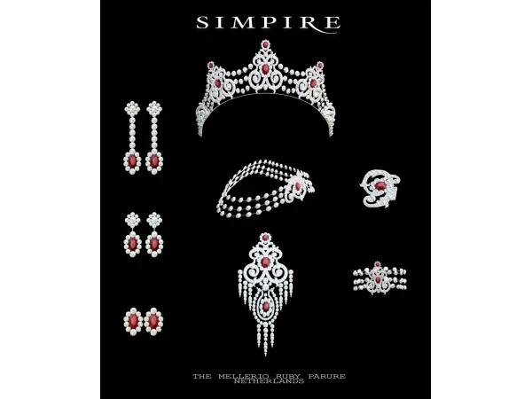 Maxis Match The Mellerio Parure - The Sims 4 Custom Content