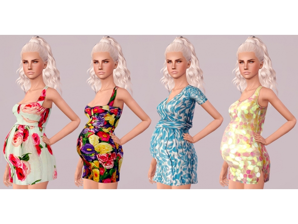 Elie saab dress 2 by discount rusty nail for sims 3