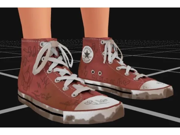 Maxis Match Dirty shoes - The Sims 4 Custom Content