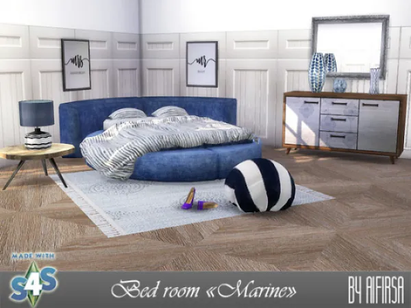 Alpha Marine Furniture - The Sims 4 Custom Content
