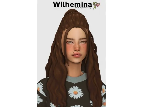 Maxis Match Wilhemina by simancholy - The Sims 4 Custom Content