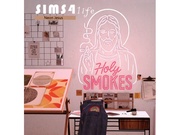 Alpha Holy Smokes by Sims41ife - The Sims 4 Custom Content
