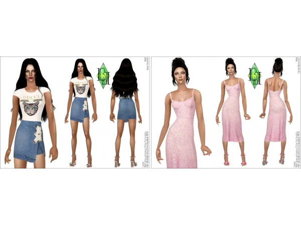 Nika Onishko Clothing - The Sims 2 Custom Content