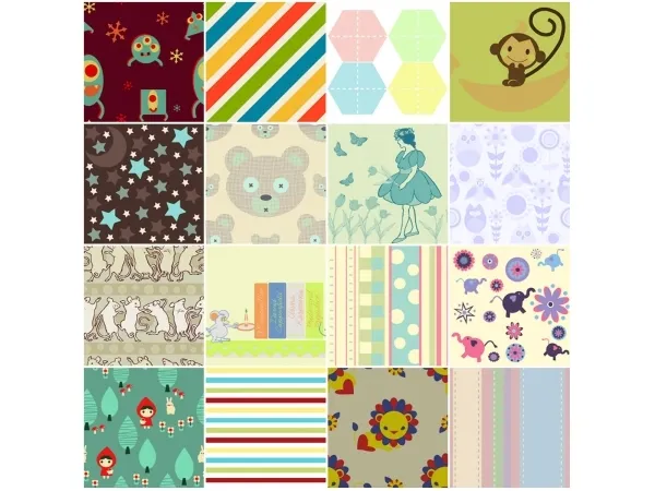 48 nursery patterns - The Sims 3 Custom Content