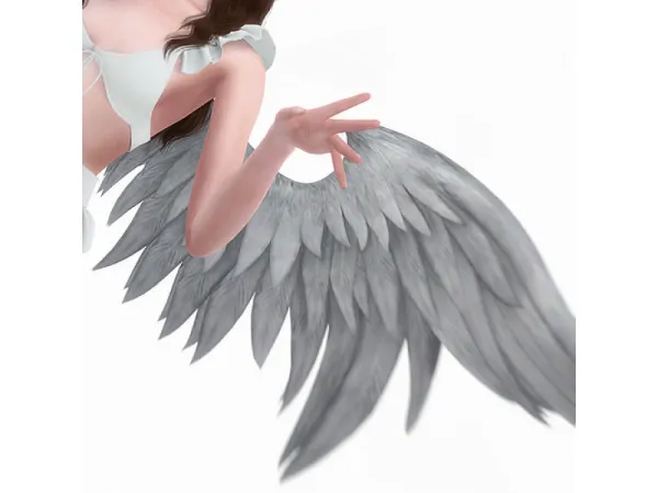 Alpha wings fallen ones - The Sims 4 Custom Content