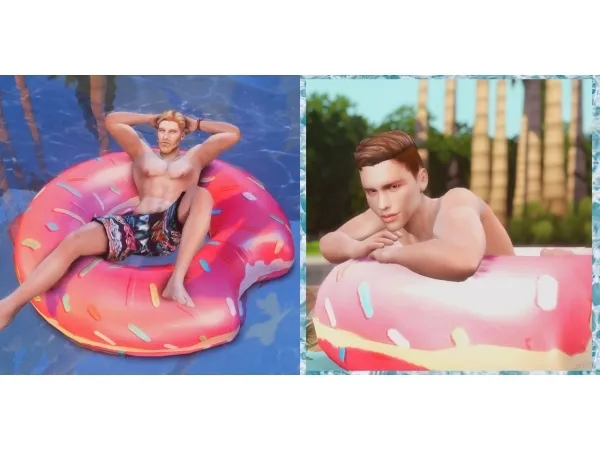 Alpha POOL ME sims 4 posepack - The Sims 4 Custom Content