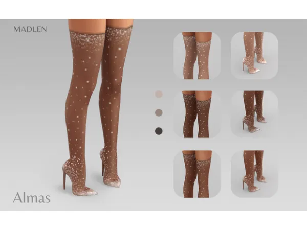 Maxis Match Madlen Almas Boots - The Sims 4 Custom Content
