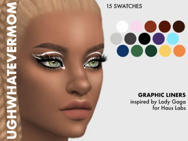 Maxis Match UghWhateverMom Haus Labs Liners - The Sims 4 Custom Content