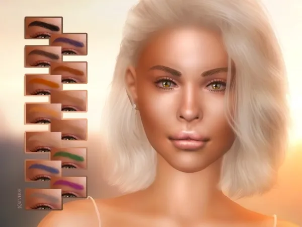 Maxis Match Shea Eyebrows - The Sims 4 Custom Content