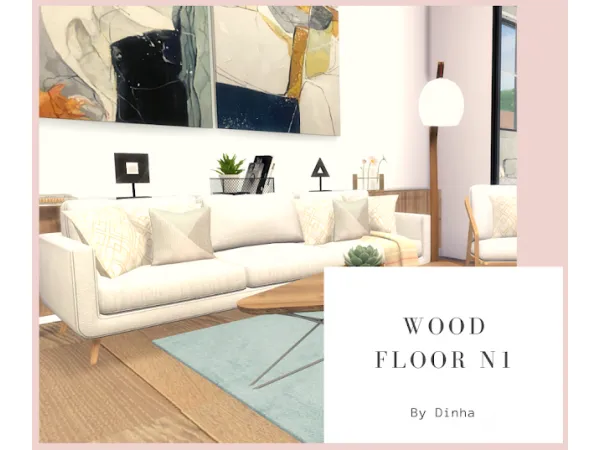 Mix Wood Floor N1 - The Sims 4 Custom Content