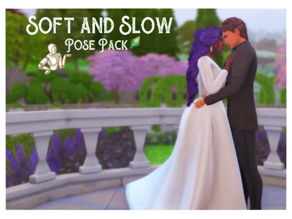 Alpha Soft and Slow [Dance] Pose Pack by samssims - The Sims 4 Custom Content