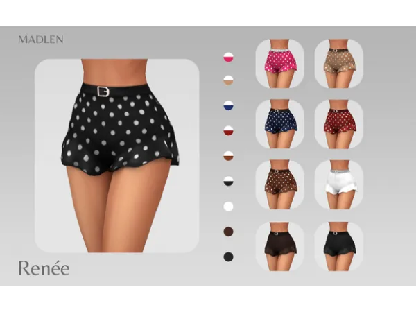 Maxis Match Madlen Renée Shorts - The Sims 4 Custom Content