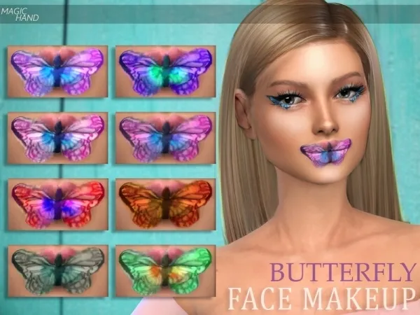 MagicHand's [MH] Butterfly Face Makeup