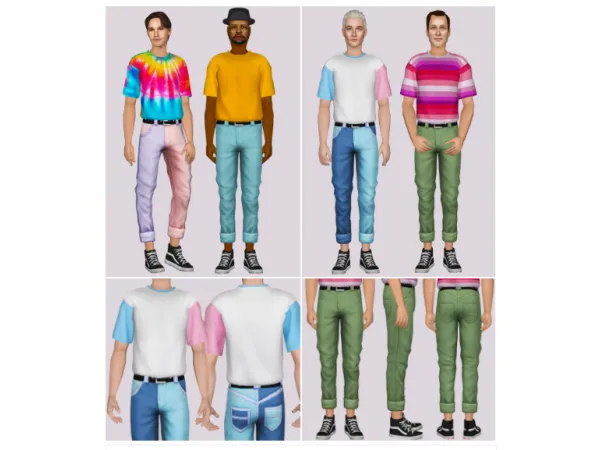 4t2 Rainbow Collection Part Two by vulrien - The Sims 2 Custom Content