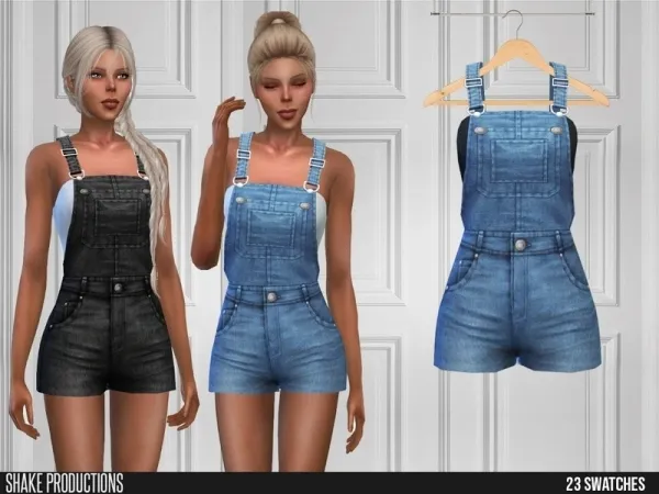 Alpha ShakeProductions 489 Farm Outfit - The Sims 4 Custom Content