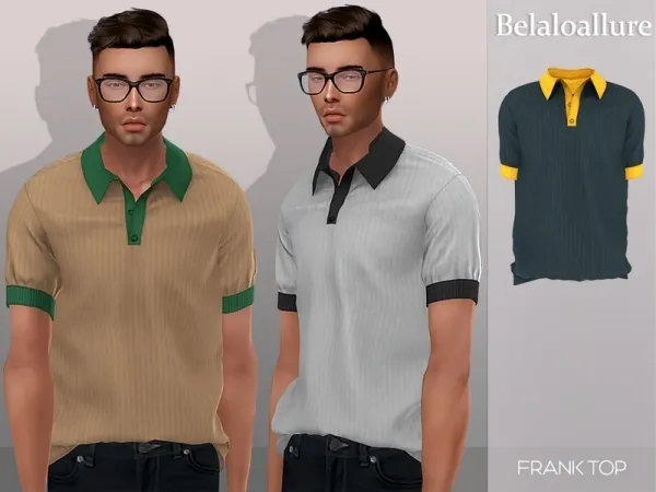 Alpha belal1997's Belaloallure_frank top - The Sims 4 Custom Content
