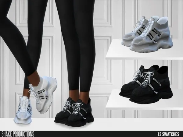 Maxis Match ShakeProductions 490 Sneakers - The Sims 4 Custom Content