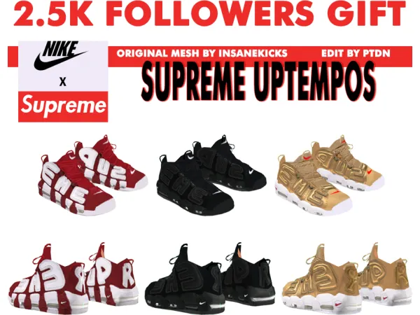 Alpha supreme uptempos - The Sims 4 Custom Content