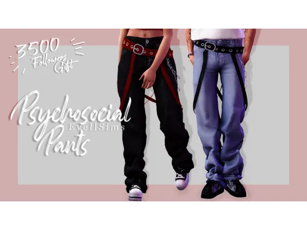 Alpha 3500 Followers Gift - The Sims 4 Custom Content