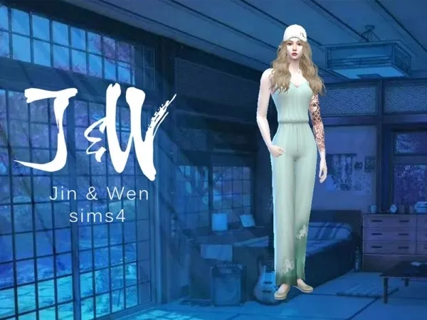 Alpha JW's cas background Luminous - The Sims 4 Custom Content
