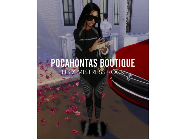 Alpha PHB X MISTRESS ROCKS by simsfinds - The Sims 4 Custom Content