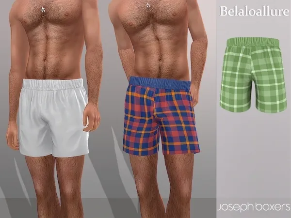 Alpha belal1997's Belaloallure_joseph boxers - The Sims 4 Custom Content