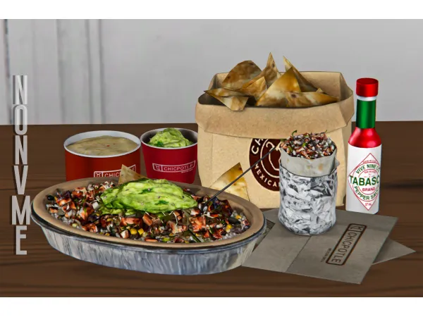 Alpha Chipotle Set - The Sims 4 Custom Content