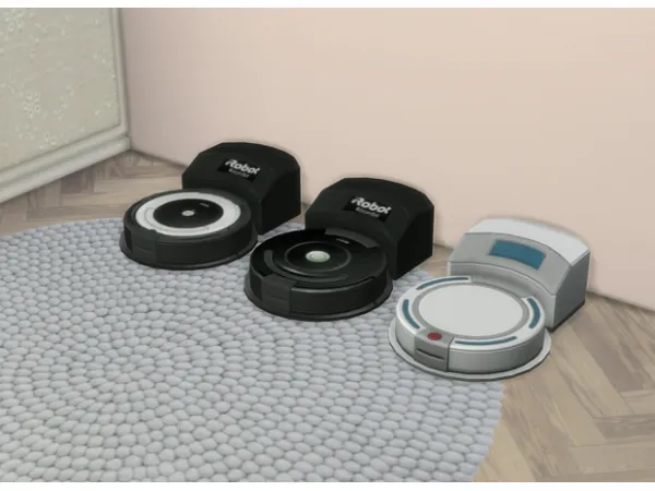 Alpha iRobot Roomba sims by Nordica - The Sims 4 Custom Content