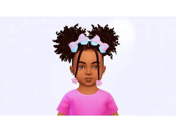 Lala Toddler Hair and Bows and - The Sims 3 Custom Content