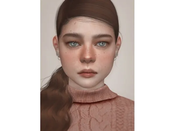 Alpha sims3melancholic contats catchlights highlights and moles set - The Sims 4 Custom Content