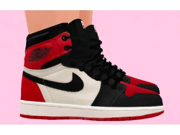 Alpha Toddler Jordan Retro 1 Recolors - The Sims 4 Custom Content