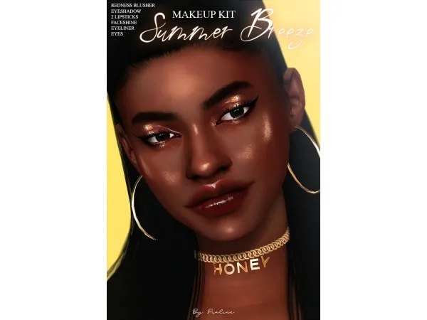 SUMMER BREEZE Makeup Kit by pralinesims Update