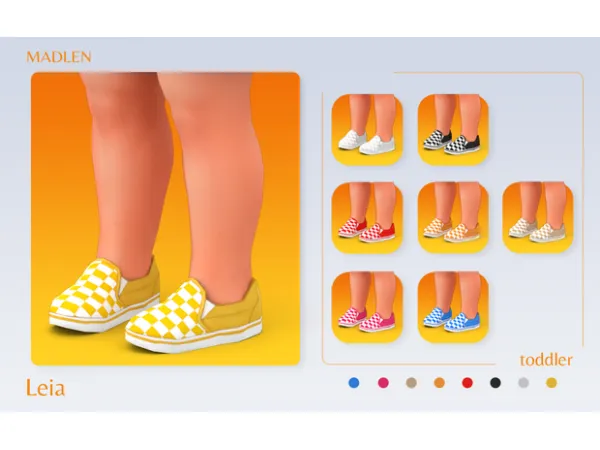 Maxis Match Madlen Leia Shoes - The Sims 4 Custom Content