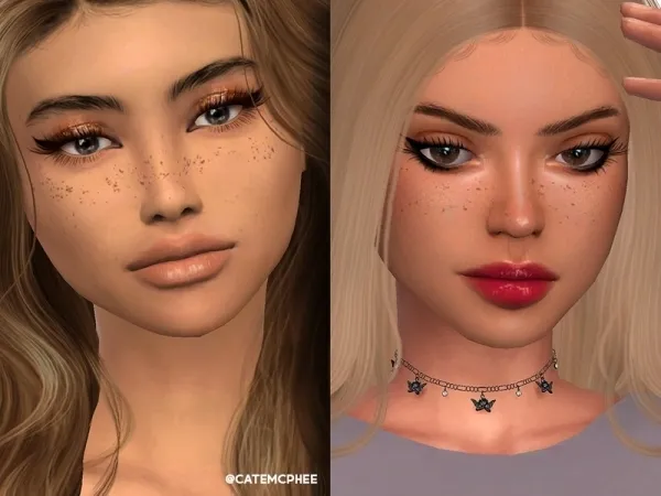 Alpha catemcphee's FR 04 Allie's Freckles - The Sims 4 Custom Content