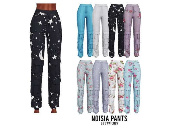 Alpha NOISIA PANTS - The Sims 4 Custom Content