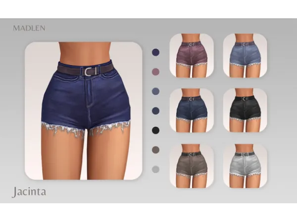 Maxis Match Madlen Jacinta Shorts - The Sims 4 Custom Content