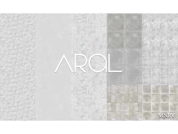 Alpha ARAL WALLPAPER FLOOR COLLECTION - The Sims 4 Custom Content