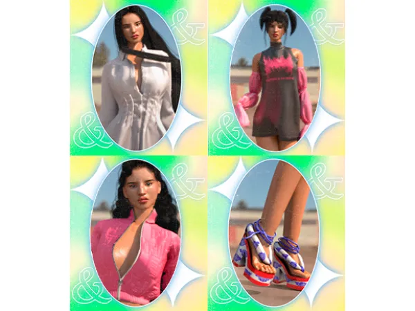 Alpha u2605 PREVIEW (SS21) u2605 by Volatile - The Sims 4 Custom Content