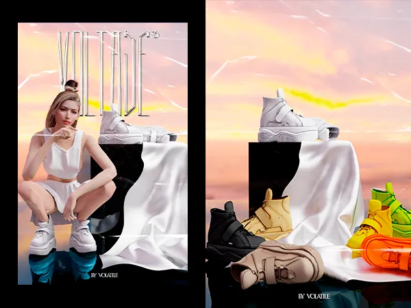 Alpha Voltaje Platforms [ ] by volatile-sims - The Sims 4 Custom Content