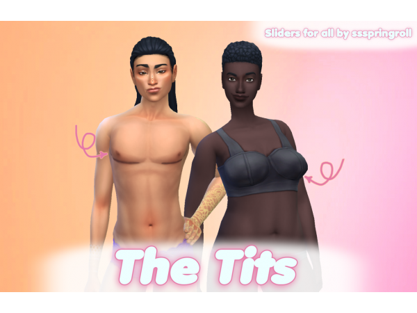 The Tits - body slider - The Sims 4 Download 